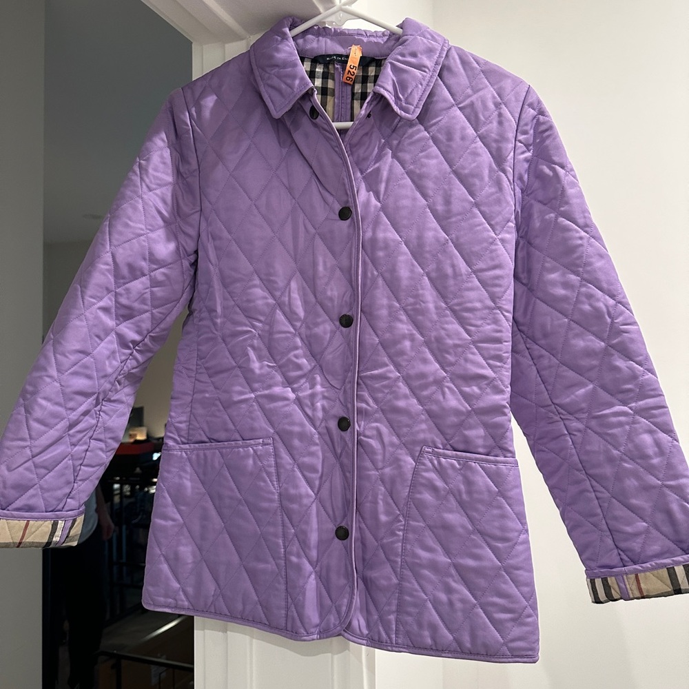 BURBERRY CONSTANCE QUILT JACKET “LILAC” SIZE XS *AMAZING CONDITION*